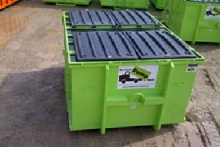 15 Cubic Yard Dumpster with Lid